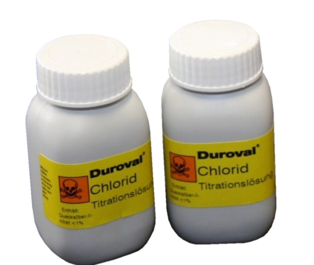 DUROVAL® Chlorid titration solution C refill pack