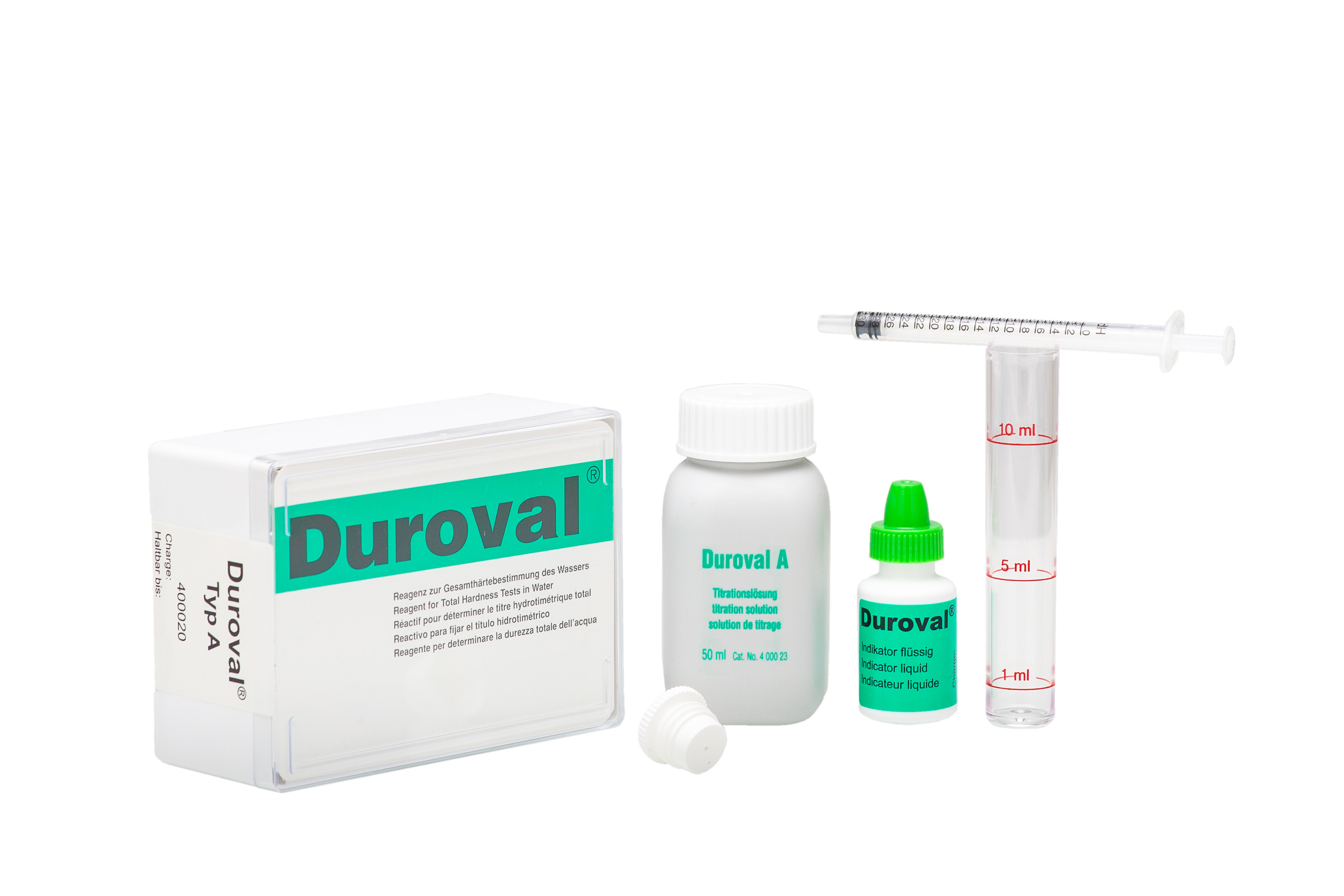 DUROVAL® A Test kit 0-30°dH